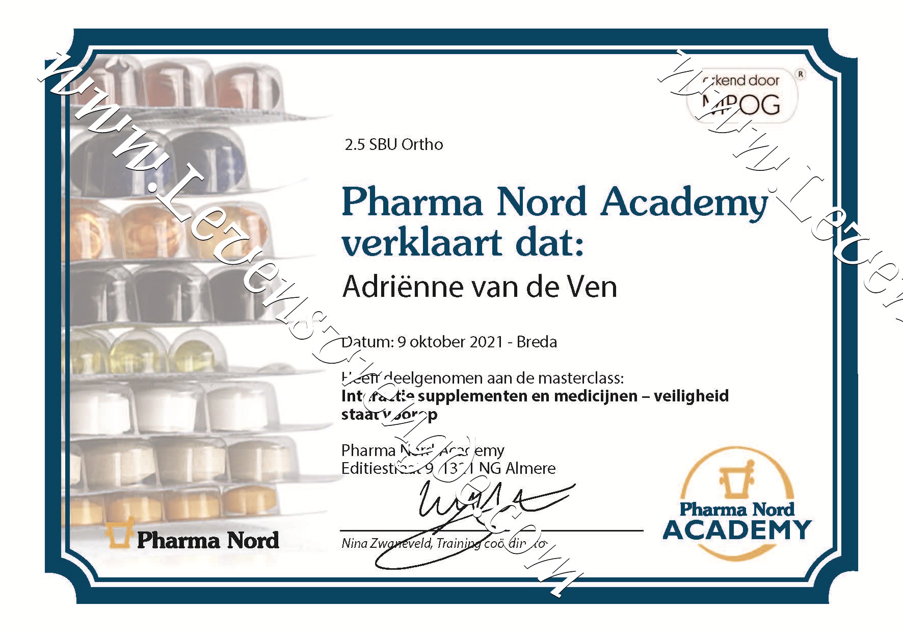 Interactie supplementen (die kruiden bevatten) en medicijnen - Veiligheid staat voorop